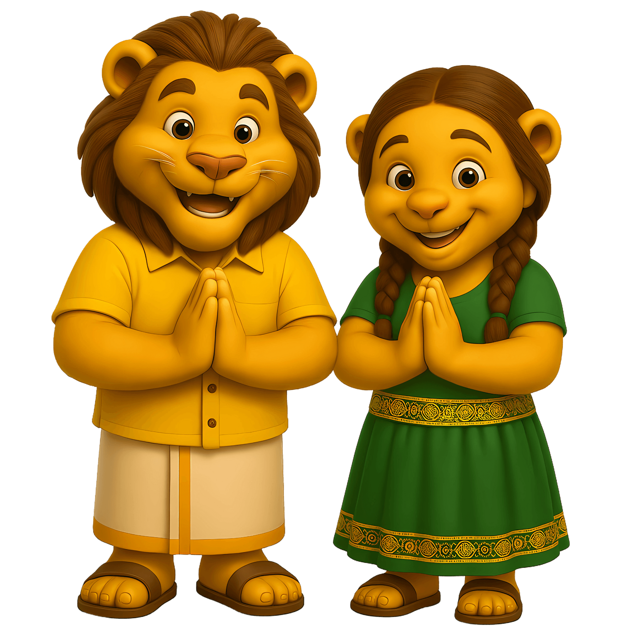Soolal Singam mascots
